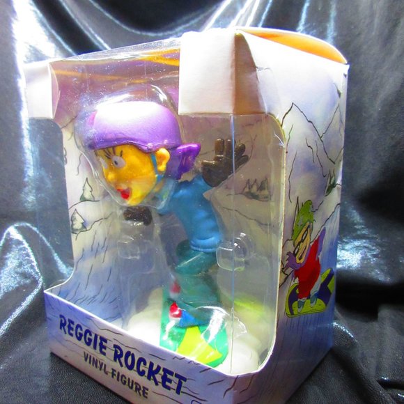 New Rocket Power Reggie Rocket Vinyl Figure Nick Box Winter 2021 EXCLUSIVE - Picture 6 of 10